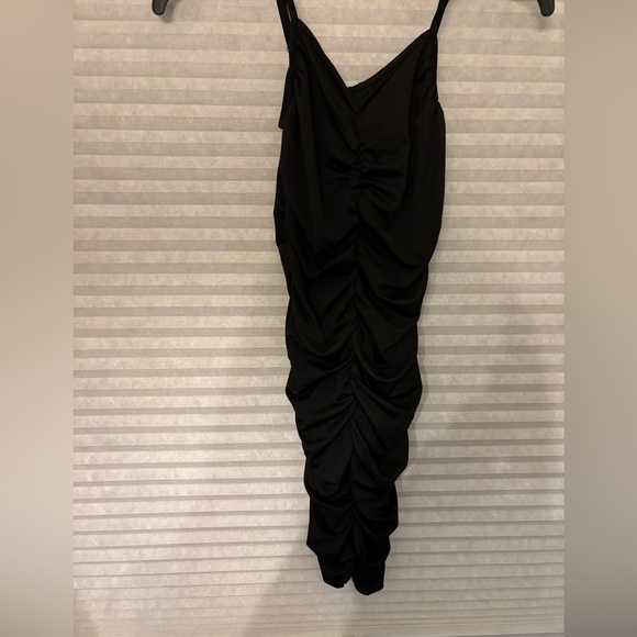 SHEIN Other - SHEIN Teen Black Ruched Bodycon Cami Dress Size 12-13Y